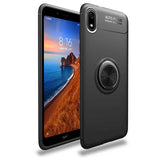 Xiaomi Redmi 7A Kılıf Zore Ravel Silikon Kapak Siyah