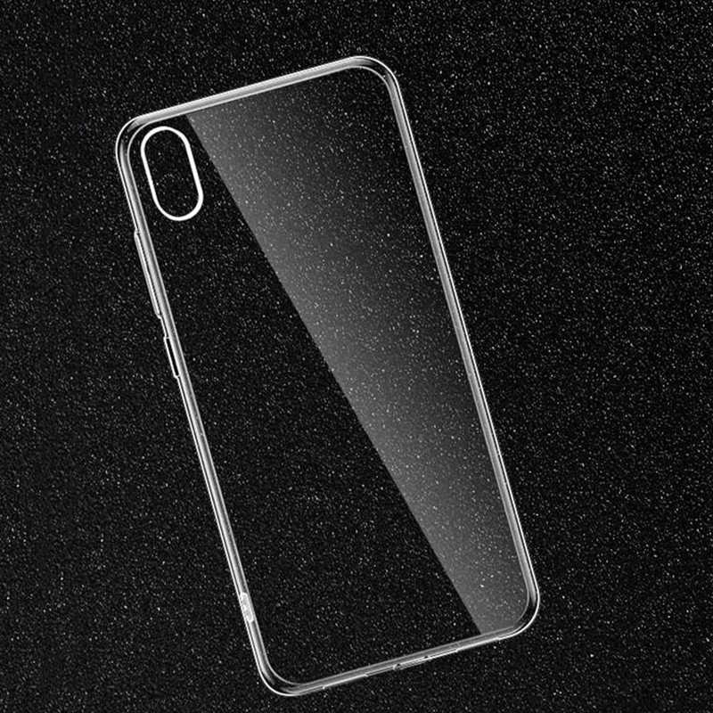 Xiaomi Redmi 7A Kılıf Zore Süper Silikon Kapak Renksiz