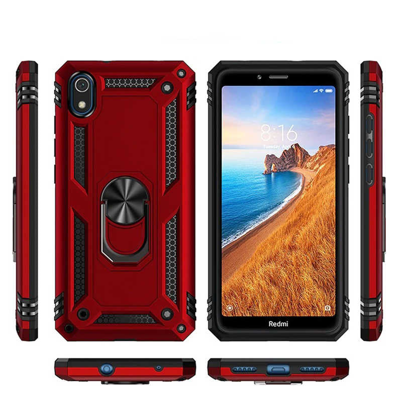 Xiaomi Redmi 7A Kılıf Zore Vega Kapak Kırmızı