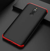Xiaomi Redmi 8 Kılıf Zore Ays Kapak Siyah-Mavi