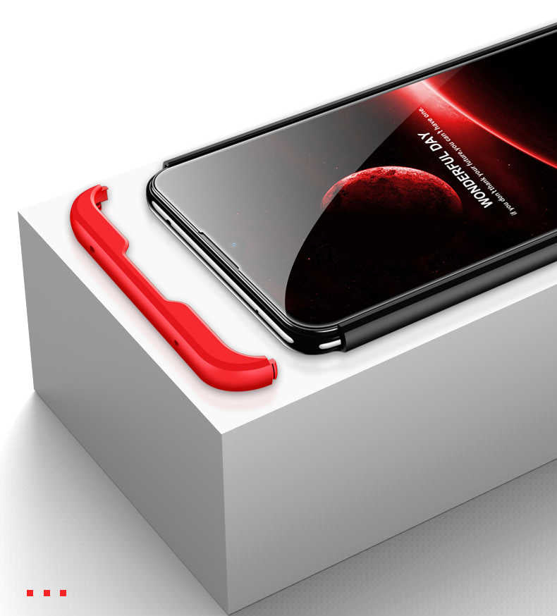 Xiaomi Redmi 8 Kılıf Zore Ays Kapak Kırmızı