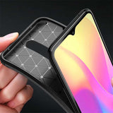 Xiaomi Redmi 8 Kılıf Zore Negro Silikon Kapak Kahverengi