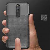 Xiaomi Redmi 8 Kılıf Zore Negro Silikon Kapak Siyah