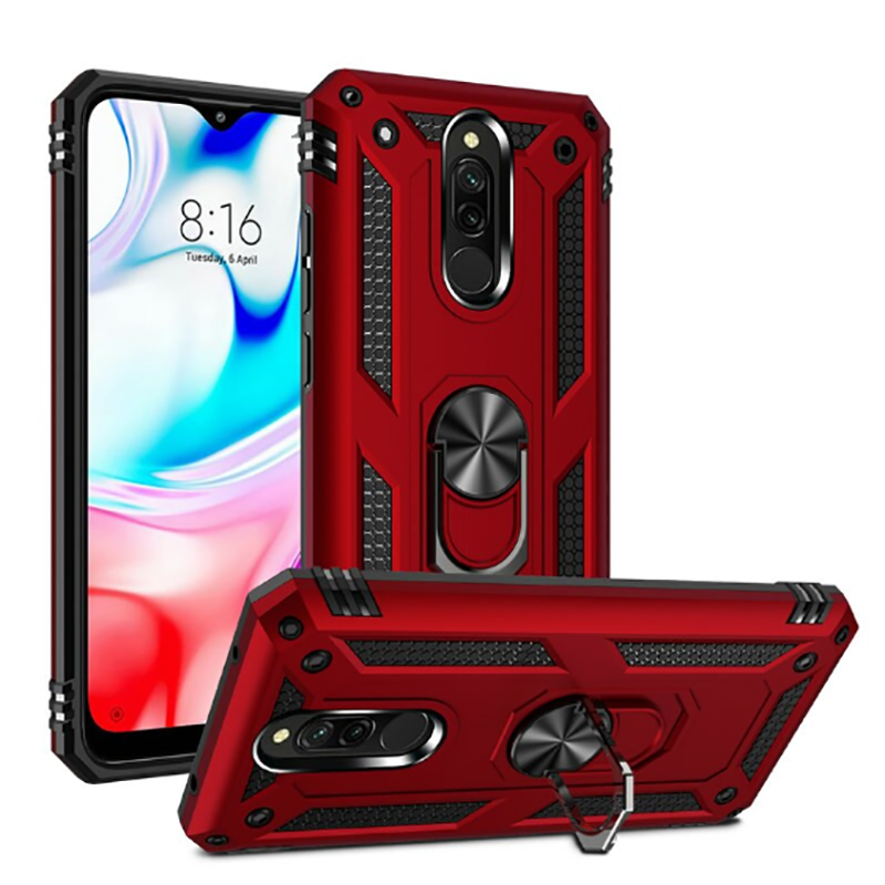 Xiaomi Redmi 8 Kılıf Zore Vega Kapak Mavi