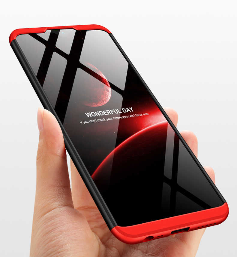 Xiaomi Redmi 8A Kılıf Zore Ays Kapak Siyah-Mavi
