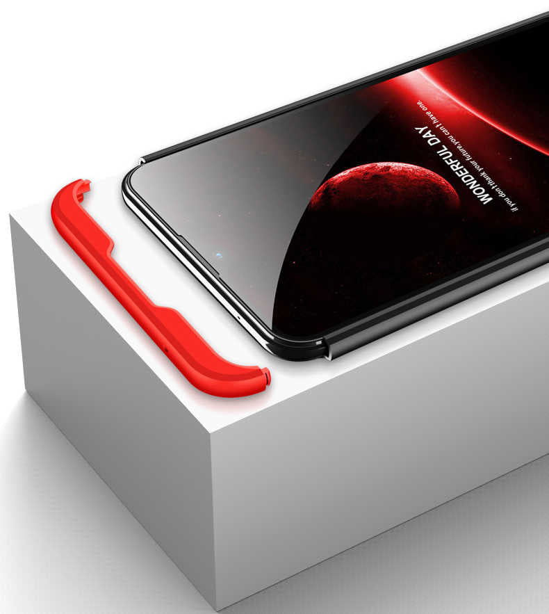 Xiaomi Redmi 8A Kılıf Zore Ays Kapak Kırmızı