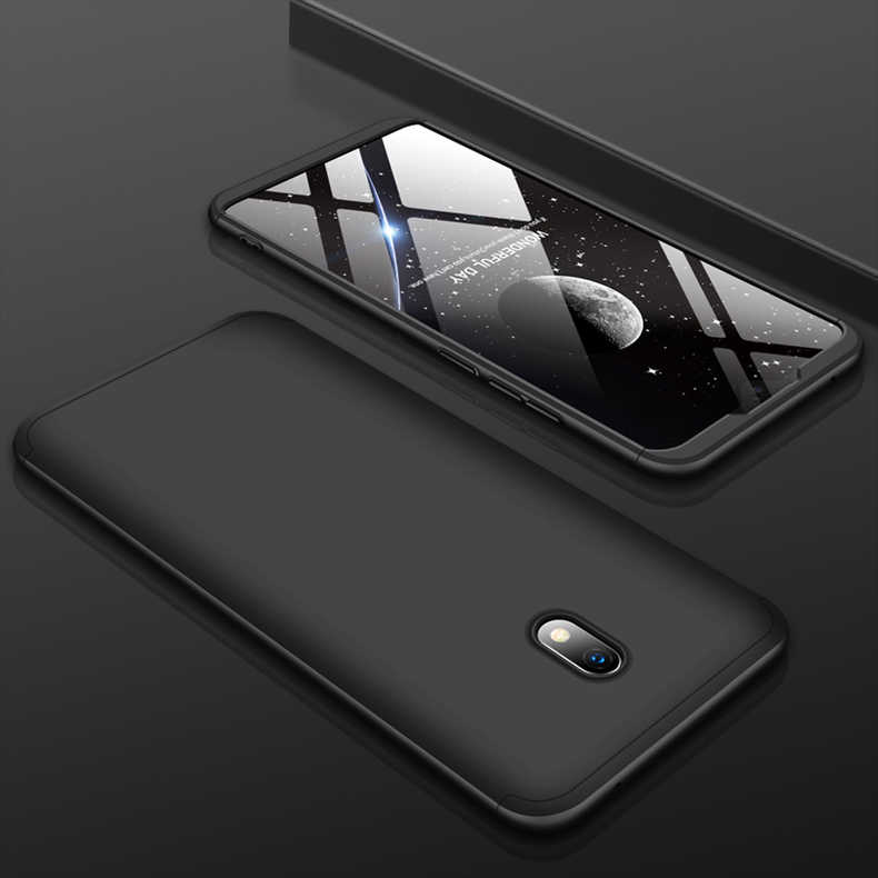 Xiaomi Redmi 8A Kılıf Zore Ays Kapak Gold