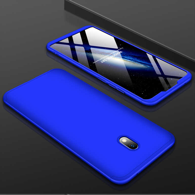 Xiaomi Redmi 8A Kılıf Zore Ays Kapak Mavi