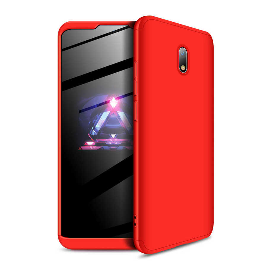 Xiaomi Redmi 8A Kılıf Zore Ays Kapak Kırmızı
