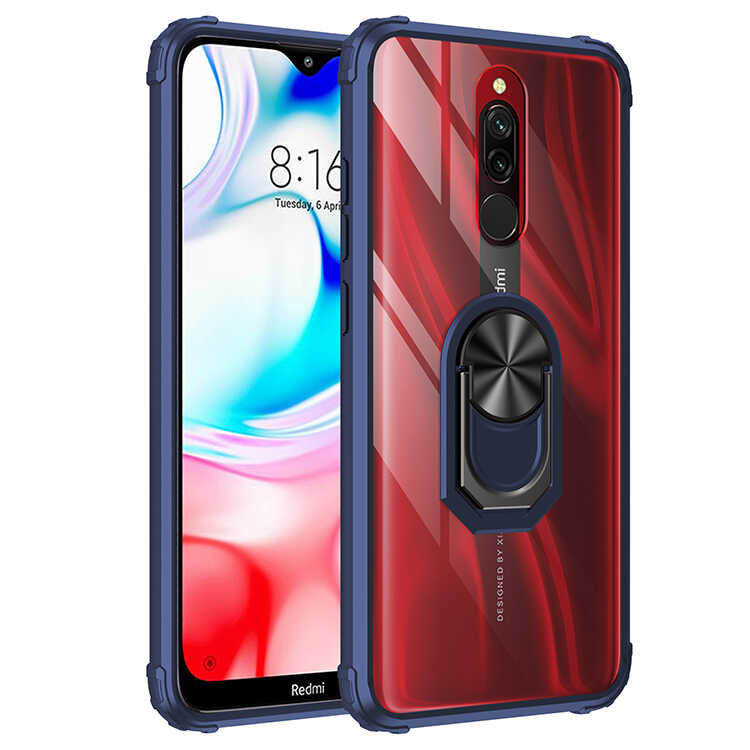 Xiaomi Redmi 8A Kılıf Zore Mola Kapak Lacivert