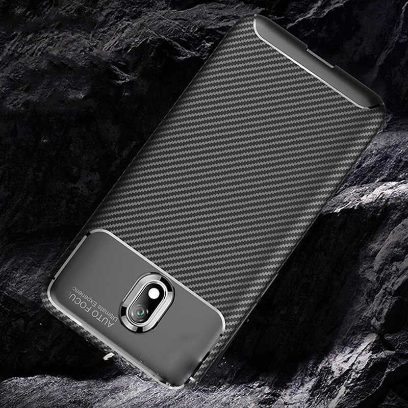 Xiaomi Redmi 8A Kılıf Zore Negro Silikon Kapak Siyah