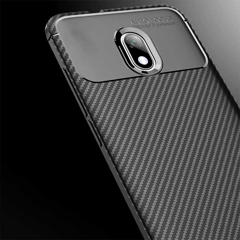 Xiaomi Redmi 8A Kılıf Zore Negro Silikon Kapak Lacivert