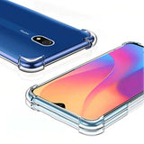 Xiaomi Redmi 8A Kılıf Zore Nitro Anti Shock Silikon Renksiz