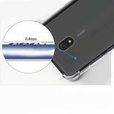 Xiaomi Redmi 8A Kılıf Zore Nitro Anti Shock Silikon Renksiz