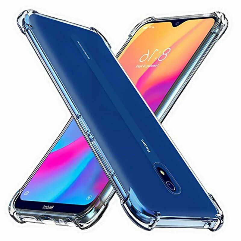 Xiaomi Redmi 8A Kılıf Zore Nitro Anti Shock Silikon Renksiz