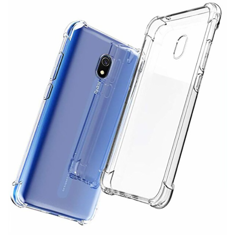 Xiaomi Redmi 8A Kılıf Zore Nitro Anti Shock Silikon Renksiz