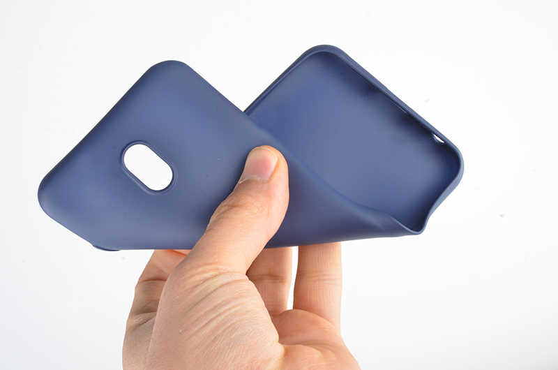 Xiaomi Redmi 8A Kılıf Zore Premier Silikon Kapak Gold