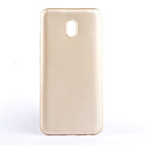 Xiaomi Redmi 8A Kılıf Zore Premier Silikon Kapak Gold