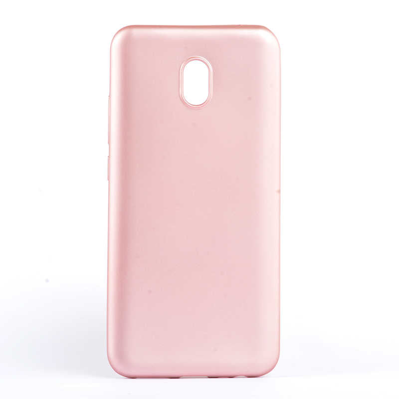 Xiaomi Redmi 8A Kılıf Zore Premier Silikon Kapak Rose Gold