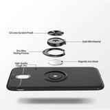 Xiaomi Redmi 8A Kılıf Zore Ravel Silikon Kapak Siyah-Mavi