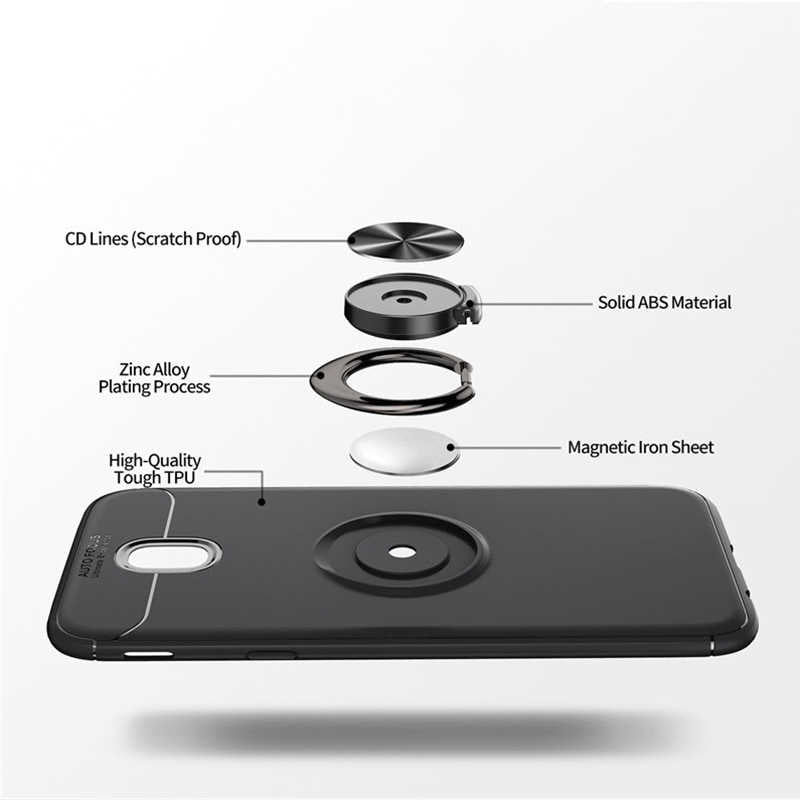 Xiaomi Redmi 8A Kılıf Zore Ravel Silikon Kapak Siyah-Kırmızı
