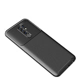 Xiaomi Redmi 9 Kılıf Zore Negro Silikon Kapak Kahverengi