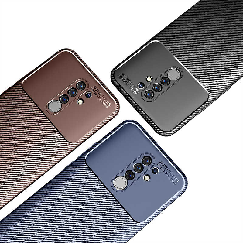 Xiaomi Redmi 9 Kılıf Zore Negro Silikon Kapak Siyah