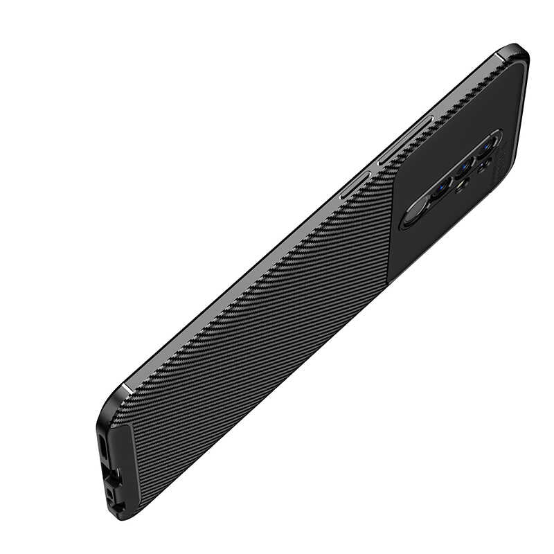 Xiaomi Redmi 9 Kılıf Zore Negro Silikon Kapak Siyah