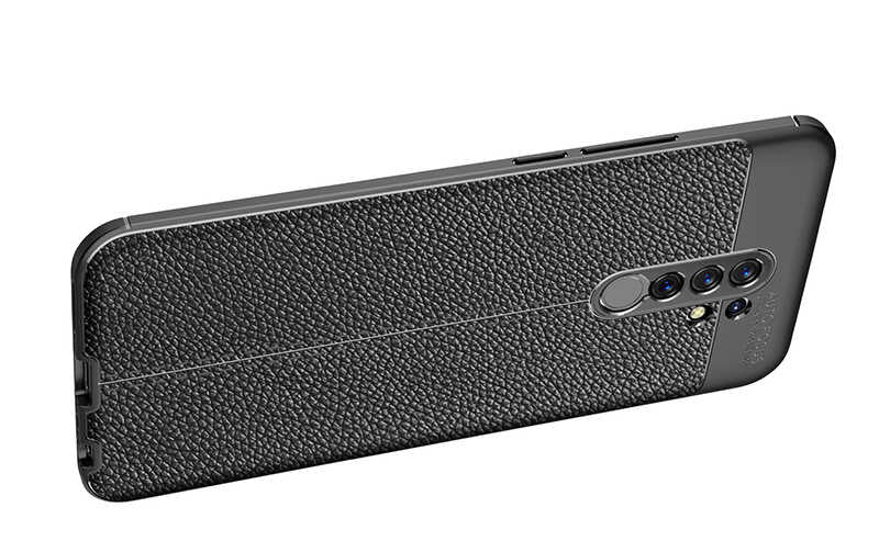 Xiaomi Redmi 9 Kılıf Zore Niss Silikon Kapak Siyah
