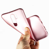 Xiaomi Redmi 9 Kılıf Zore Premier Silikon Kapak Kırmızı