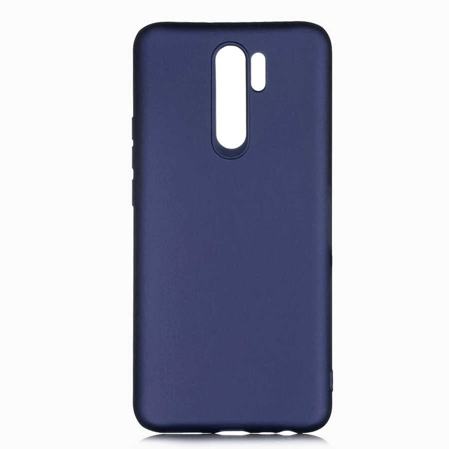 Xiaomi Redmi 9 Kılıf Zore Premier Silikon Kapak Lacivert