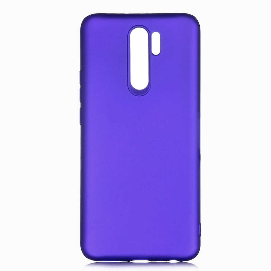 Xiaomi Redmi 9 Kılıf Zore Premier Silikon Kapak Saks Mavi