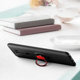 Xiaomi Redmi 9 Kılıf Zore Ravel Silikon Kapak Kırmızı
