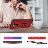 Xiaomi Redmi 9 Kılıf Zore Vega Kapak Kırmızı