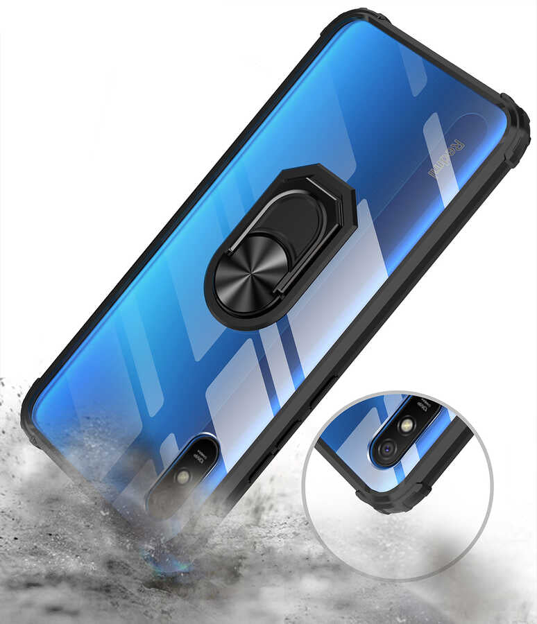 Xiaomi Redmi 9A Kılıf Zore Mola Kapak Kırmızı