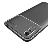 Xiaomi Redmi 9A Kılıf Zore Negro Silikon Kapak Kahverengi