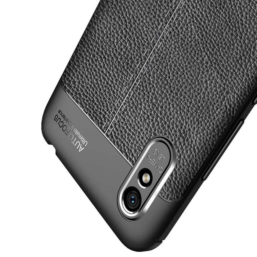 Xiaomi Redmi 9A Kılıf Zore Niss Silikon Kapak Lacivert