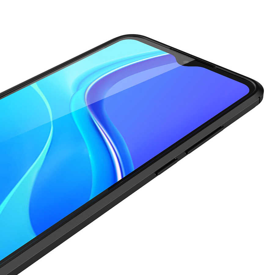 Xiaomi Redmi 9A Kılıf Zore Niss Silikon Kapak Siyah