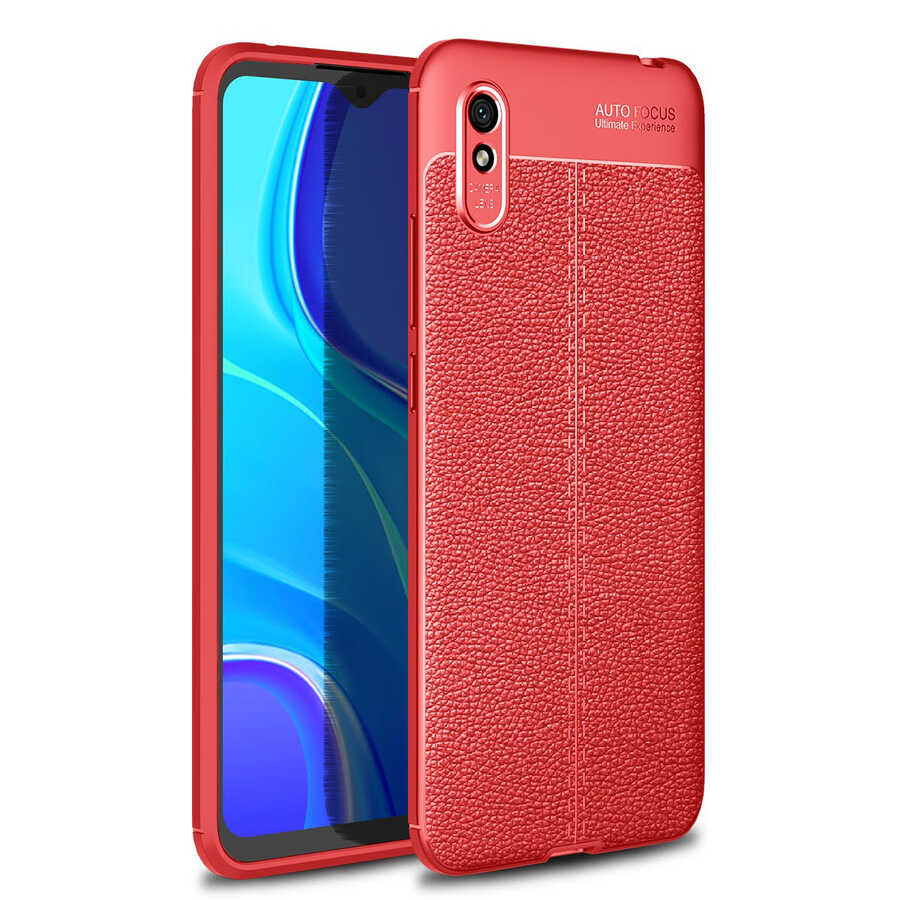 Xiaomi Redmi 9A Kılıf Zore Niss Silikon Kapak Lacivert