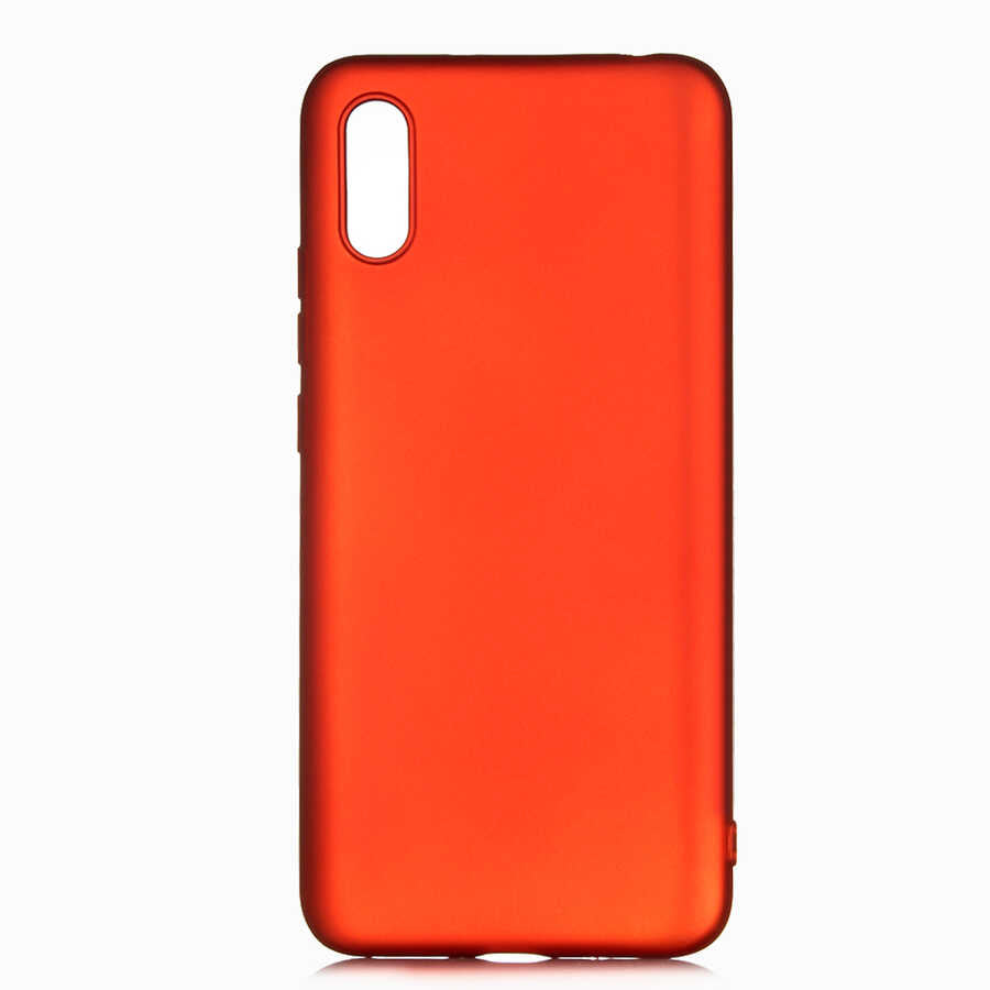 Xiaomi Redmi 9A Kılıf Zore Premier Silikon Kapak Mürdüm