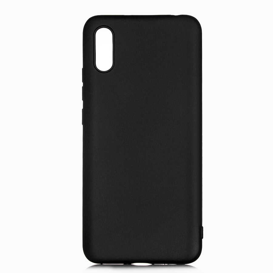 Xiaomi Redmi 9A Kılıf Zore Premier Silikon Kapak Siyah