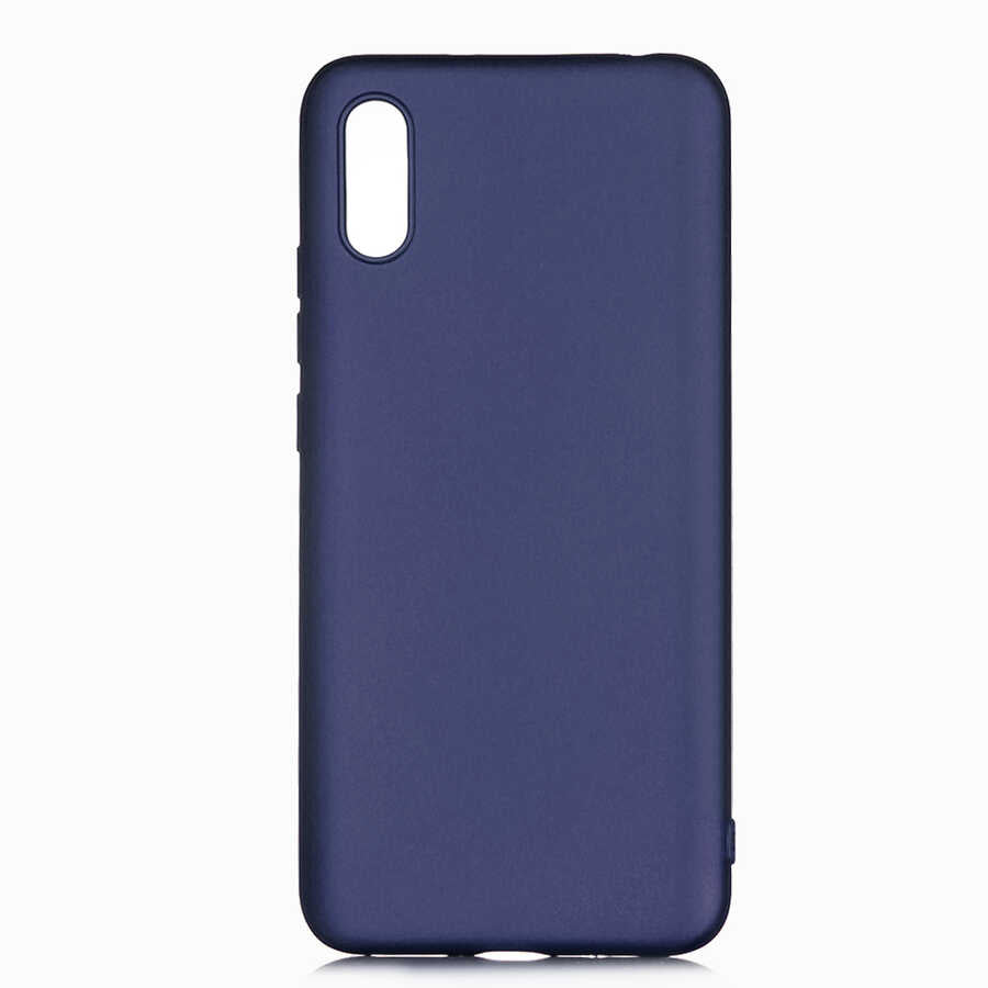 Xiaomi Redmi 9A Kılıf Zore Premier Silikon Kapak Lacivert