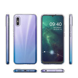 Xiaomi Redmi 9A Kılıf Zore Süper Silikon Kapak Renksiz