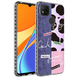 Xiaomi Redmi 9C Kılıf Airbag Kenarlı Renkli Desenli Silikon Zore Elegans Kapak NO8
