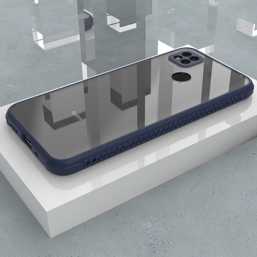 Xiaomi Redmi 9C Kılıf Zore Kaff Kapak Siyah