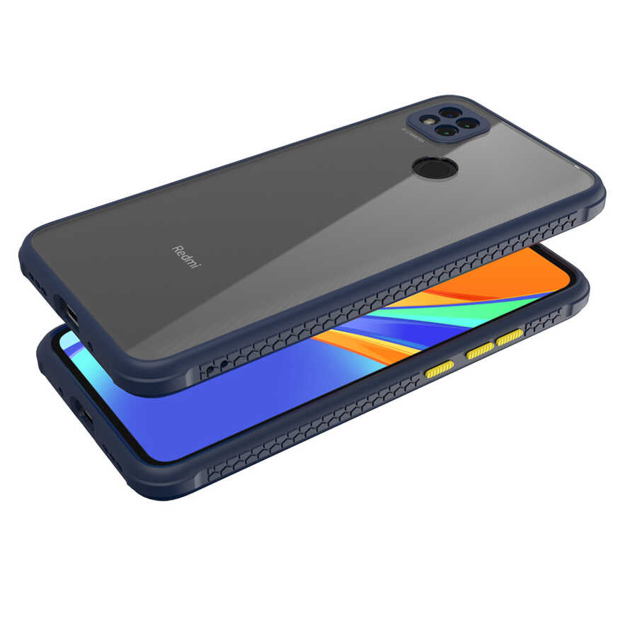 Xiaomi Redmi 9C Kılıf Zore Kaff Kapak Siyah