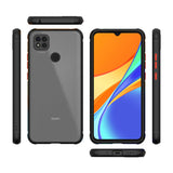 Xiaomi Redmi 9C Kılıf Zore Kaff Kapak Kırmızı