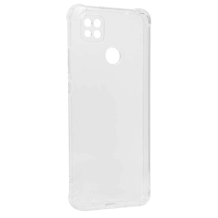 Xiaomi Redmi 9C Kılıf Zore Kamera Korumalı Nitro Anti Shock Silikon Renksiz