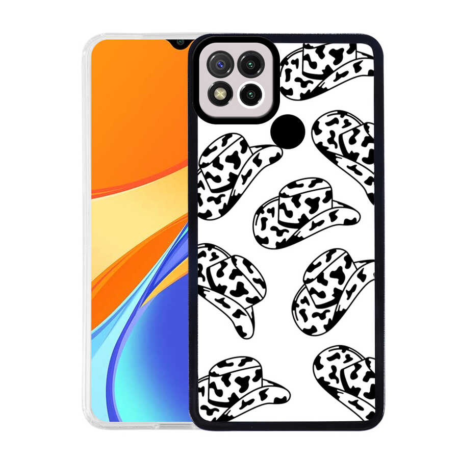 Xiaomi Redmi 9C Kılıf Zore M-Fit Desenli Kapak Butterfly No3