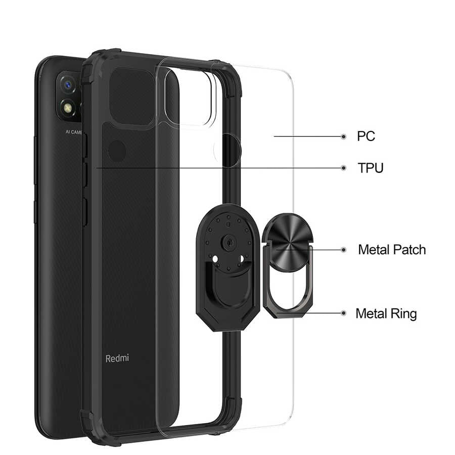 Xiaomi Redmi 9C Kılıf Zore Mola Kapak Lacivert